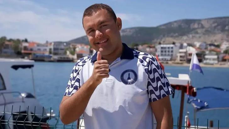 Otizmli yüzücü Tuna Tunca, Cebelitarık için gün sayıyor