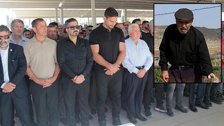 Taha Akgül'ün dedesi son yolculuğuna uğurlandı