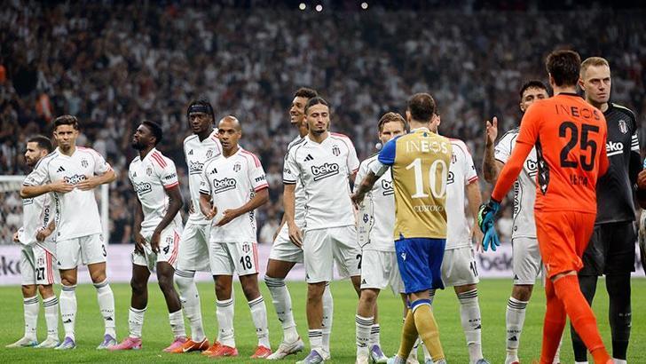 Beşiktaş, Avrupa kupalarına veda etti