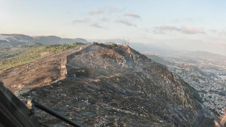 Hatay'daki orman yangını, 16 saat sonra kontrol altına alındı