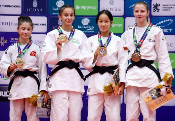 Sema Nur Yüksel, Ümitler Judo Şampiyonası’nda, dünya ikincisi oldu
