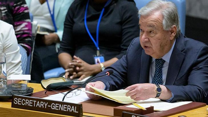 Guterres: Gazze'deki genişletilmiş askeri operasyonlar yıkıcı sonuçlar doğuracak