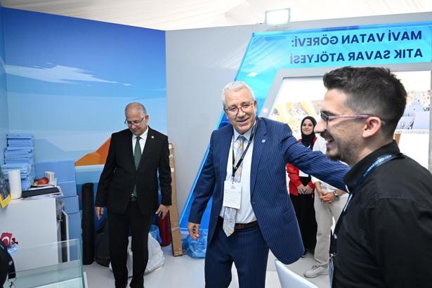 Rektör Prof. Dr. Budak TEKNOFEST Mavi Vatan'ın açılış törenine katıldı