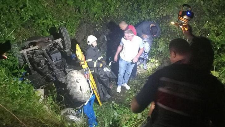 Ordu’da patpat uçurumdan yuvarlandı: 1 ölü, 1 yaralı