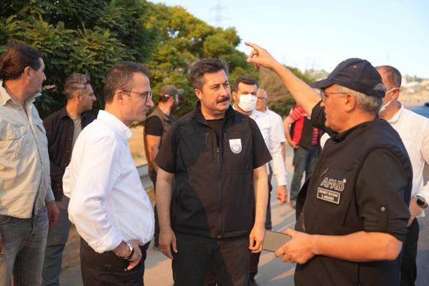 Yenişehir’de 100 hektarlık alan yandı