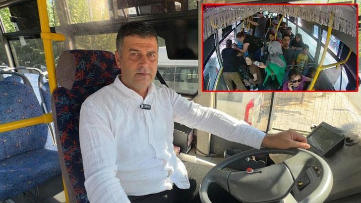 Otobüs şoförü, rahatsızlanan yolcuyu hastaneye yetiştirdi