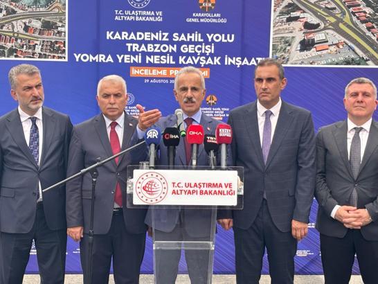 Bakan Uraloğlu: Kavşakların uygulanmasıyla mevcut olan depolama alanını 5 kat artırmış olacağız