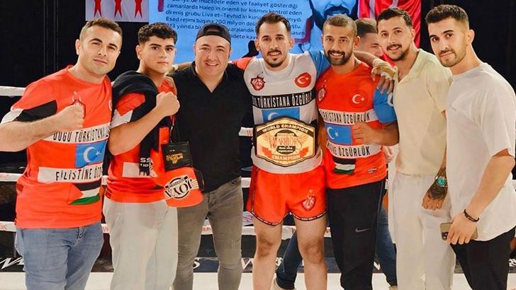 Altın Kemer Şampiyonu Mir Zahit Karabağ: Filistin ve Doğu Türkistan için dövüştüm