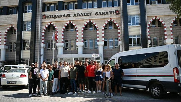 Kuşadası’nda, turistik tesiste maaşlarını alamayan çalışanlardan otel sahipleri hakkında suç duyurusu