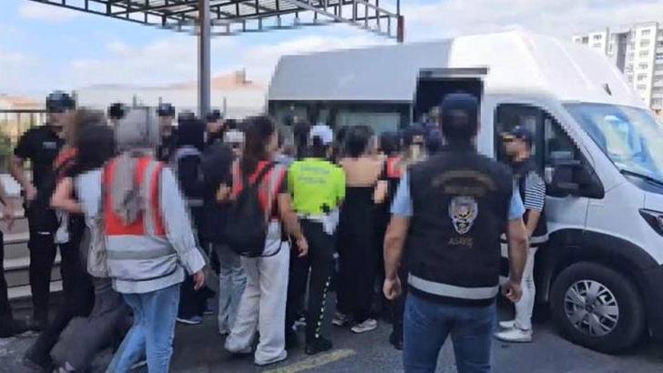 Küçükçekmece’de güzellik merkezlerine operasyon: 18 gözaltı