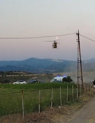 Aydın'da orman yangınına müdahale eden uçak, zorunlu inişte kaza- kırıma uğradı (2)