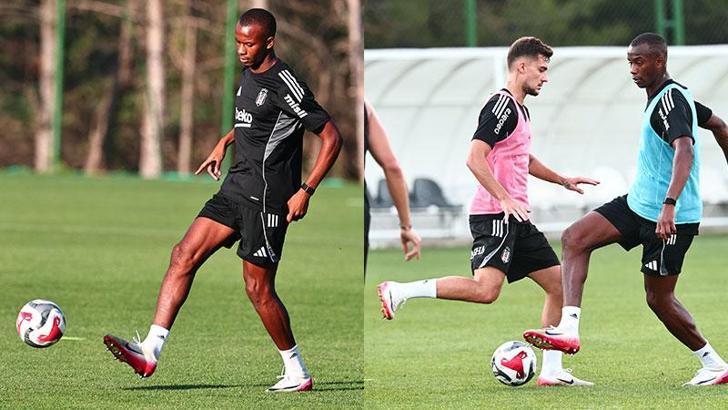 Beşiktaş'ta Tiago Djalo ilk kez takımla çalıştı