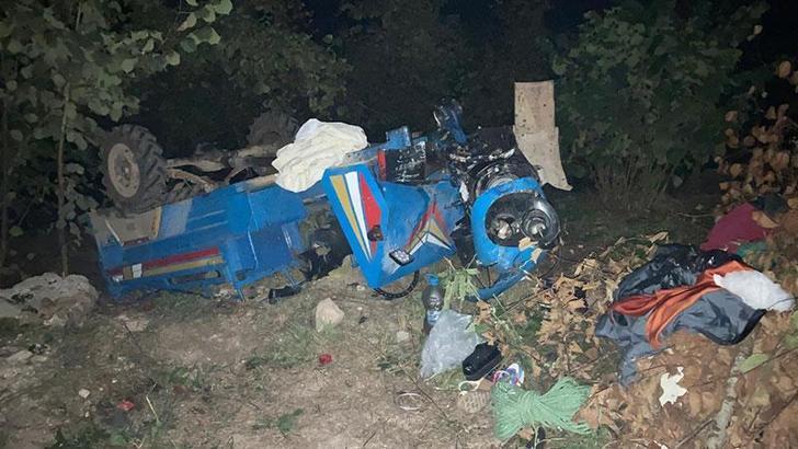 Ordu'da şarampole devrilen patpattaki 4 kişi öldü, 3 kişi yaralandı