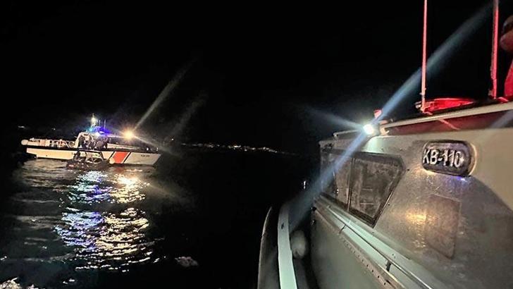 Bodrum'da 19 kaçak göçmen kurtarıldı