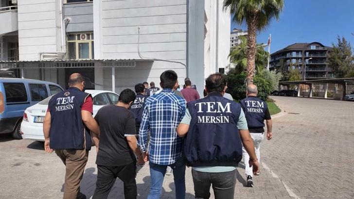 Mersin'de DEAŞ operasyonu: 8 gözaltı