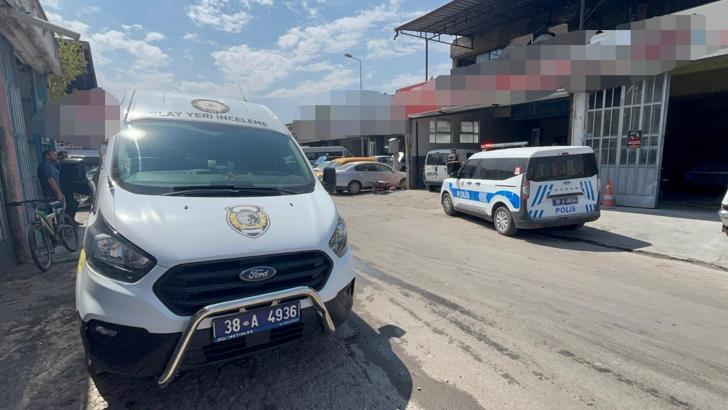 Kayseri'de oto tamircide silahlı kavga; 1 yaralı