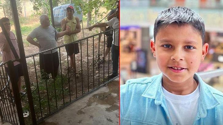 Konserve yapan ailesine yardım eden çocuğun ayağına 'yorgun mermi' isabet etti