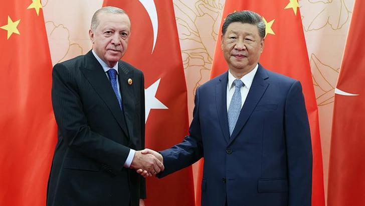 Cumhurbaşkanı Erdoğan, Çin Devlet Başkanı Şi ile bir araya geldi