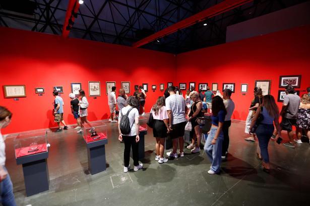 İki sergiyi, ilk iki günde 15 bin kişi gezdi