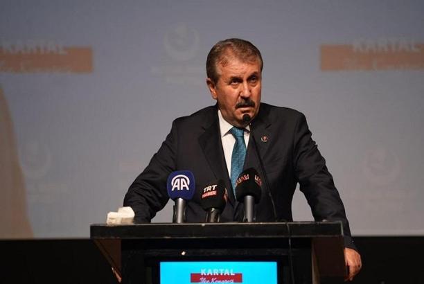 BBP Genel Başkanı Destici, Kartal ilçe kongresinde konuştu