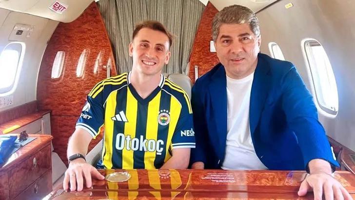Kerem Aktürkoğlu, Fenerbahçe için yola çıktı