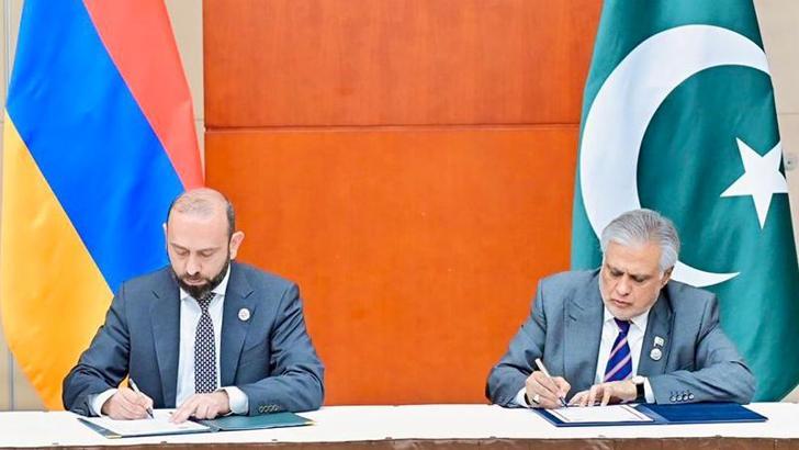 Pakistan ve Ermenistan diplomatik ilişkilerin kurulmasını kararlaştırdı