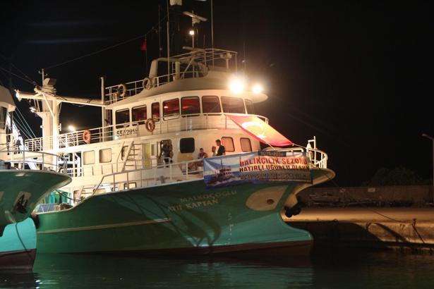 Samsun’da balıkçılar ‘Vira Bismillah’ dedi