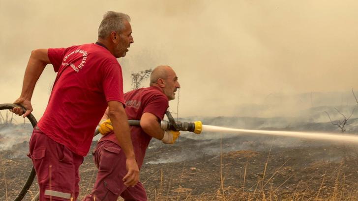 Karabük’te orman yangını 2’nci gününde
