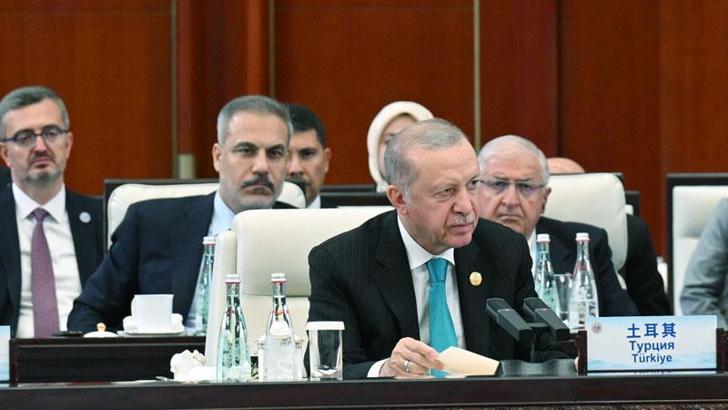 Cumhurbaşkanı Erdoğan: Gazze'deki vahşeti durduramamanın izahı yok