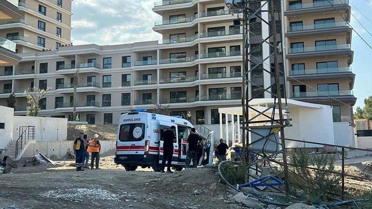 Manisa’da inşaat alanında yangın; 2 kişi dumandan etkilendi