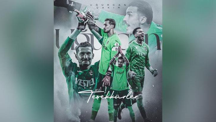 Trabzonspor, Uğurcan Çakır transferini duyurdu