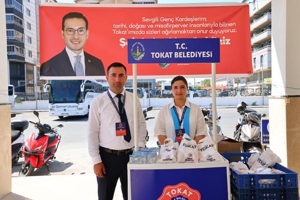 Tokat Belediyesi’nden üniversite öğrencilerine sıcak karşılama