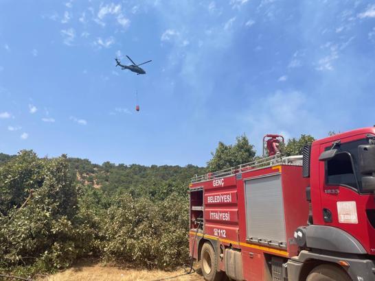 Bingöl’de orman yangını