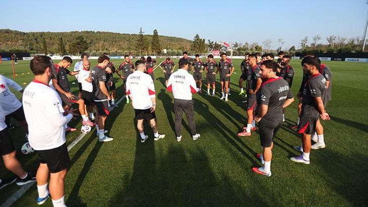 A Milli Takım, Gürcistan maçının hazırlıklarını sürdürüyor