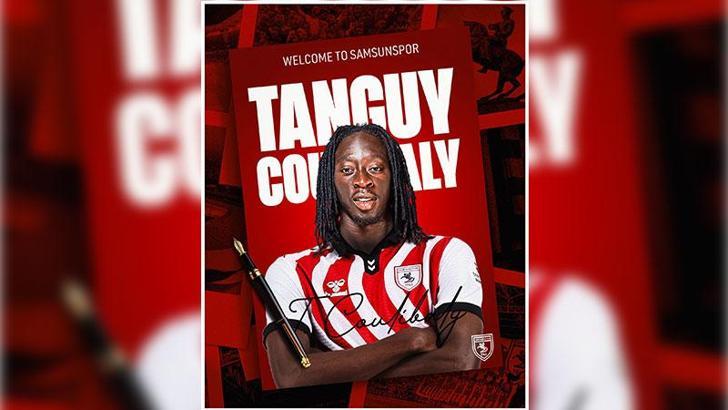 Samsunspor, Fransız kanat oyuncusu Tanguy Coulibaly ile sözleşme imzaladı