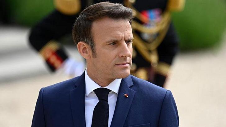 Macron: Filistinli yetkililere vize verilmemesi kabul edilemez