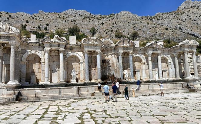 Sagalassos'a 8 ayda 96 bin ziyaretçi