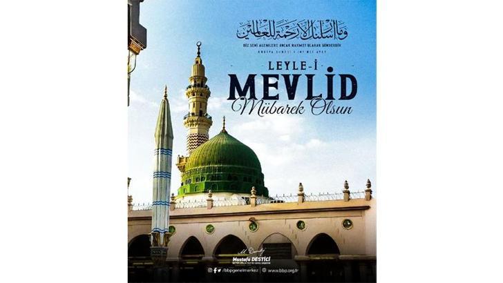 BBP Genel Başkanı Destici'den 'Mevlid Kandili' mesajı