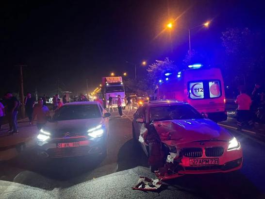 Mardin'de zincirleme kaza: 9 yaralı