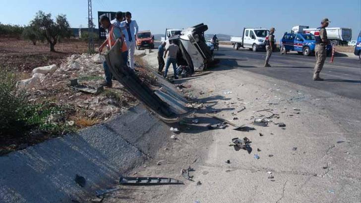 Kilis’te zincirleme kaza: 1 ölü, 4 yaralı