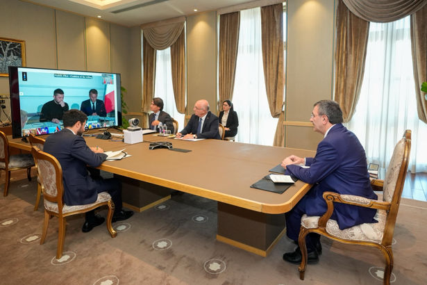 Cumhurbaşkanı Yardımcısı Yılmaz, 'Gönüllüler Koalisyonu Liderler Zirvesi'ne katıldı