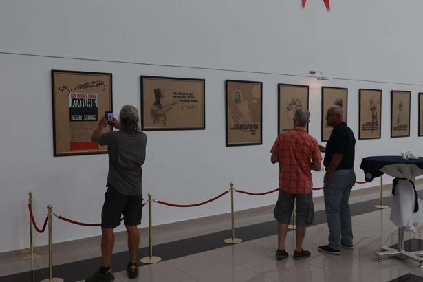 Muğla'da Gazi Mustafa Kemal Atatürk sergisi sanatseverlerle buluştu