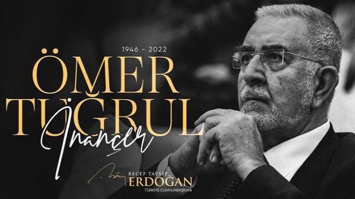 Cumhurbaşkanı Erdoğan, mutasavvıf İnançer'i andı