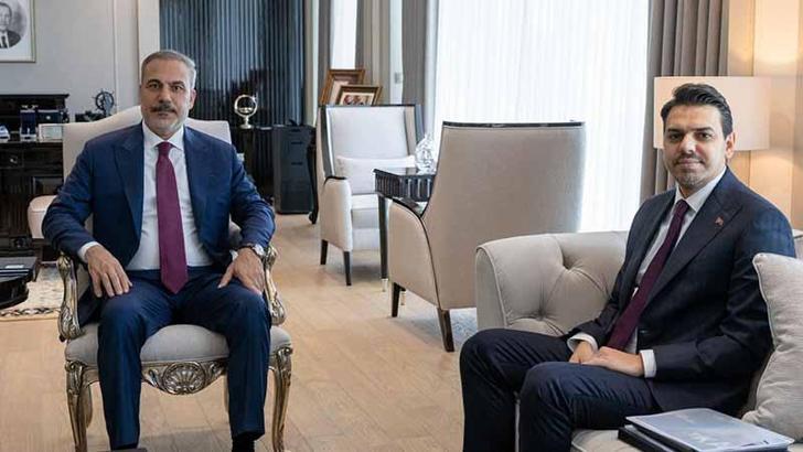 Bakan Fidan, TİKA Başkanı Eren'i kabul etti