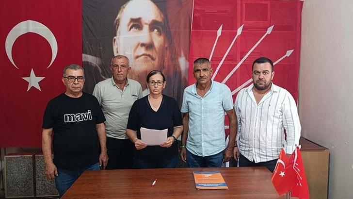 CHP Yenipazar ilçe Başkanı ve yönetimi istifa etti