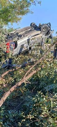 Çay'da kaza: 1 ölü, 4 yaralı