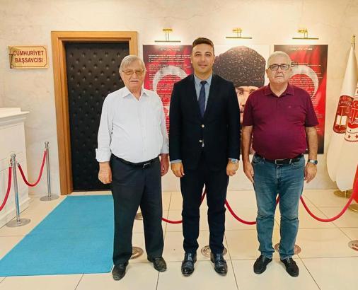 Başsavcı Korkmaz'ı ziyaret ettiler