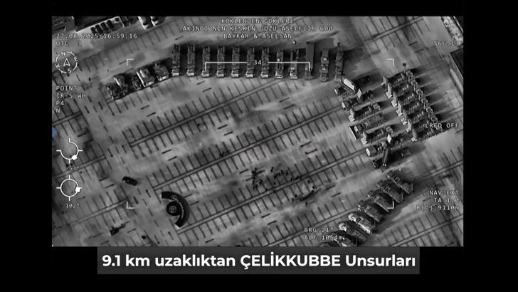 Ankara, ASELFLIR600'ün gözünden görüntülendi