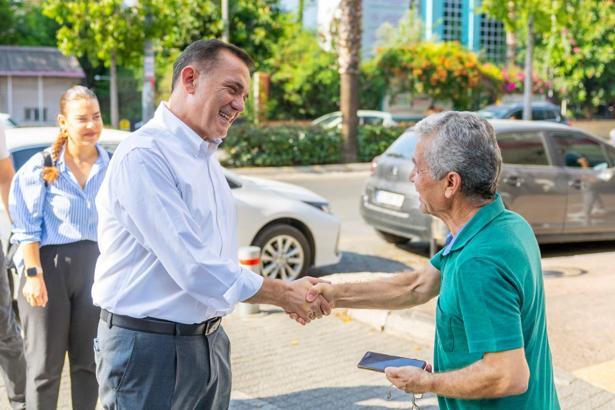 Başkan Özyiğit, vatandaşlarla buluştu