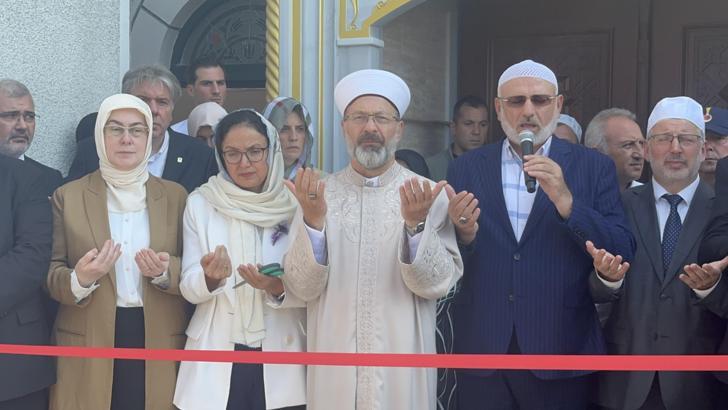 Diyanet İşleri Başkanı Erbaş, Yalova'da cami açılışına katıldı